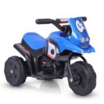 Mini Moto Elétrica Infantil 6v Triciclo Azul Com Som - BW530AZ - 2