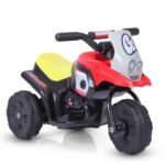 Mini Moto Elétrica Infantil 6v Triciclo Vermelho Com Som - BW530VM - 2