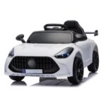 Mini Carro Elétrico Infantil 6v Luz Controle Remoto Branco - BW548BR - 2