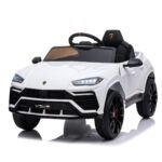 Mini Carro Elétrico Infantil 12v Lamborghini Urus Branco - BW527BR - 2