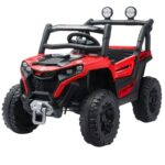 Carrinho Elétrico Utv Infantil 12v Luz Som Vermelho - BW535VM - 2