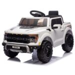 Mini Caminhonete Carro Elétrico 12v Ford F-150 Raptor Branco - BW528BR - 2