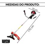 Roçadeira Gasolina 75cc Mais Potente 7500rpm 1.65kw 2t - IWFG018 - 3