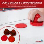 Mesa Air Game 101x51x65cm Marcador Discos Empurrador - BW489 - 4