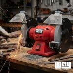 Moto Esmeril Lixadeira Bancada Pedra 150mm 3560rpm 220v - IWFE017 - 4