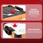 Mesa Air Game 101x51x65cm Marcador Discos Empurrador - BW489 - 5