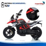 Mini Moto Elétrica Bmw Gs G310 12v Licenciada Vermelha - BW541VM - 5