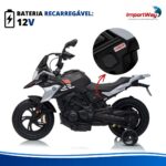 Mini Moto Elétrica Bmw Gs G310 12v Licenciada Preto - BW541PT - 5