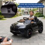 Mini Carro Elétrico Infantil 12v Lamborghini Urus Preto - BW527PT - 6