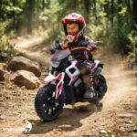 Mini Moto Elétrica Infantil 6v Esportiva Branco C/ Luz E Som - BW531BR - 6