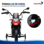 Mini Moto Elétrica Bmw Gs G310 12v Licenciada Vermelha - BW541VM - 7