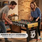 Mesa Pebolim Toto Infantil 117x61x82cm Mdf 22 Jogadores - IWJ028 - 8