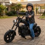 Moto Elétrica Infantil 24v Preta Suporta 100kg Com Luz E Som - BW534PT - 8