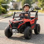 Carrinho Elétrico Utv Infantil 12v Luz Som Vermelho - BW535VM - 8