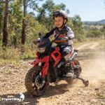 Mini Moto Elétrica Infantil 6v Esportiva Vermelha Luz E Som - BW531VM - 8