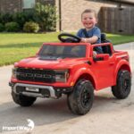 Mini Caminhonete Elétrico 12v Ford F-150 Raptor Vermelho - BW528VM - 9