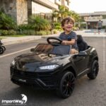 Mini Carro Elétrico Infantil 12v Lamborghini Urus Preto - BW527PT - 9