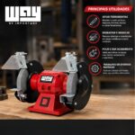 Moto Esmeril Lixadeira Bancada Pedra 150mm 3560rpm 127v - IWFE016 - 9
