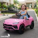 Mini Carro Elétrico Infantil 12v Lamborghini Urus Rosa - BW527RS - 9