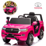 Mini Carro 12v Licenciado Toyota Land Cruiser Rosa - BW598RS - 1