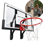 Tabela Basquete Infantil Para Parede Com Aro 35cm E Rede - BW556 - 1