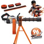 Brinquedo Metralhadora Arma Infantil 96 Lança Dardos Espuma - BW582 - 1