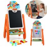 Lousa Mágica Infantil Dupla Face Magnética Ou Quadro Negro - BW571 - 1