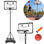 Cesta Tabela Basquete Infantil C/ Suporte Bola E Bomba De Ar - BW562 - 1