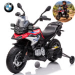 Mini Moto Bmw Gs F850 12v Licenciada Vermelho Luz Som - BW595VM - 1