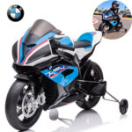 Mini Moto 12v Licenciada Bmw Hp4 Azul Música Luz - BW597AZ - 1