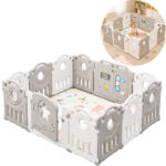 Cercadinho Bebê Infantil Modular Com Tapete - BW477 - 1