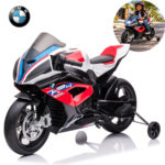 Mini Moto 12v Licenciada Bmw Hp4 Vermelho Música Luz - BW597VM - 1
