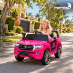 Mini Carro 12v Licenciado Toyota Land Cruiser Rosa - BW598RS - 10