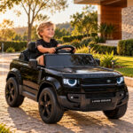 Carro Elétrico 12v Licenciado Land Rover Defender Preto - BW603PT - 10