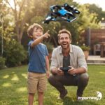 Drone Avião De Controle Remoto Aero Caça Jato 360° Azul - BW590AZ - 10
