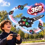 Drone Infantil Quadricóptero Espada Voadora C/ Luz Controle - BW589 - 10