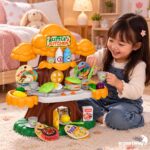 Kit Cozinha Completa Infantil Casa Na Árvore 43 Acessórios - BW572 - 10