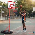 Cesta Tabela Basquete Infantil Aro 30cm C/ Suporte E Bola - BW557 - 10
