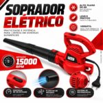 Soprador De Folhas E Resíduos Elétrico Para Jardim 220v - IWFE013 - 10