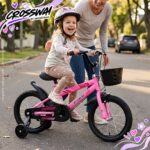 Bicicleta Infantil Aro 14 Com Rodinha Cesta Rosa - BW503RS - 10