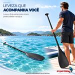 Remo Stand Up Paddle Sup Ajustável Tripartido Preto - IWI013 - 10