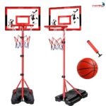 Cesta Tabela Basquete Infantil Aro 30cm C/ Suporte E Bola - BW557 - 11