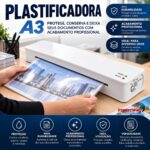 Plastificadora Laminadora Boop A3 600w Quente E Fria 220v - IWE024 - 11