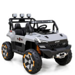 Carro Jipe Elétrico Infantil Controle Pedal Sons 12v Cinza - BW277RCZ - 2