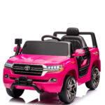 Mini Carro 12v Licenciado Toyota Land Cruiser Rosa - BW598RS - 2