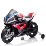Mini Moto 12v Licenciada Bmw Hp4 Vermelho Música Luz - BW597VM - 2