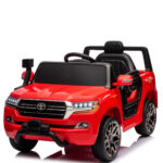 Mini Carro 12v Licenciado Toyota Land Cruiser Vermelho Way - BW598VM - 2