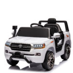 Mini Carro 12v Licenciado Toyota Land Cruiser Branco - BW598BR - 2