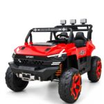 Carro Jipe Elétrico Infantil Controle Sons 12v Vermelho - BW277RVM - 2
