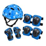 Kit De Proteção Infantil Completo Ajustável C/ Capacete Azul - BW520AZ - 2